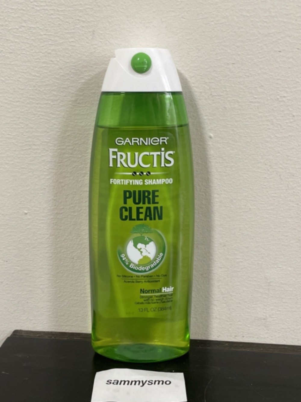 Garnier Fructis Fortifying Shampoo Pure Clean, Normal hair 13oz Original Formula